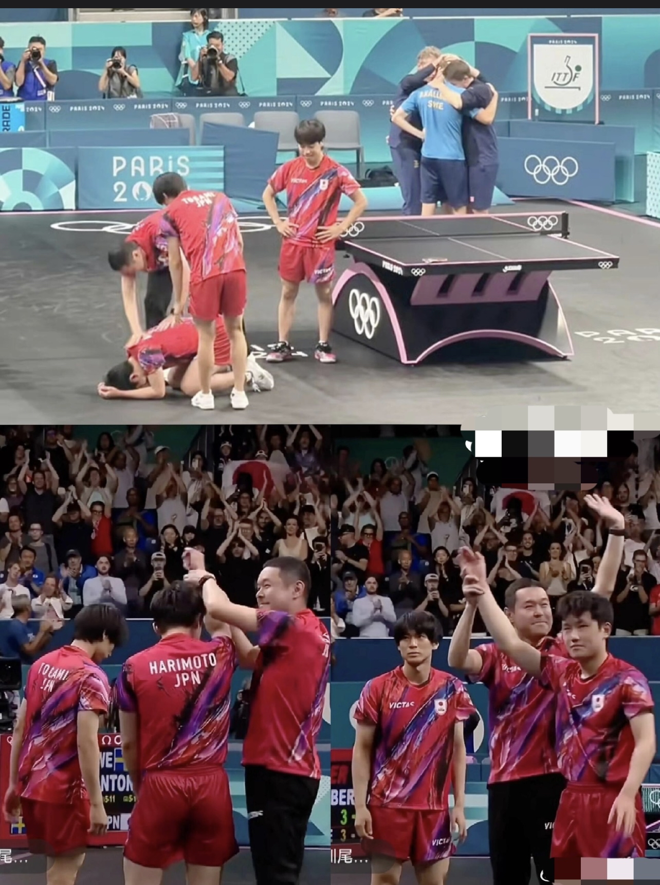 包含法国队逆转瑞典队,张本智和统治全场的词条 包含法国队逆转瑞典队,张本智和统治全场的词条